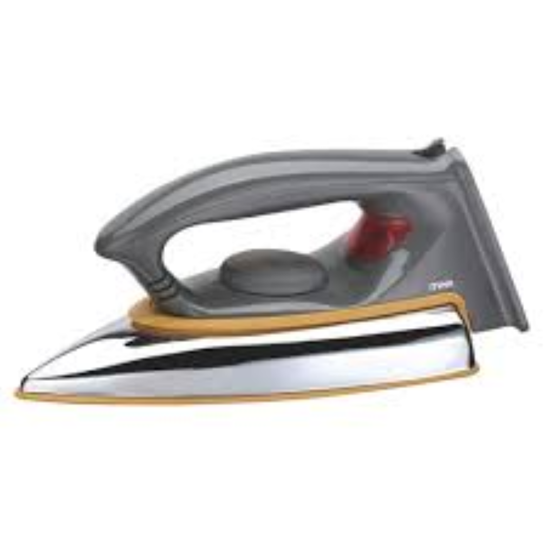 MIKA DRY IRON MDRI318 NON STICK SOLEPLATE